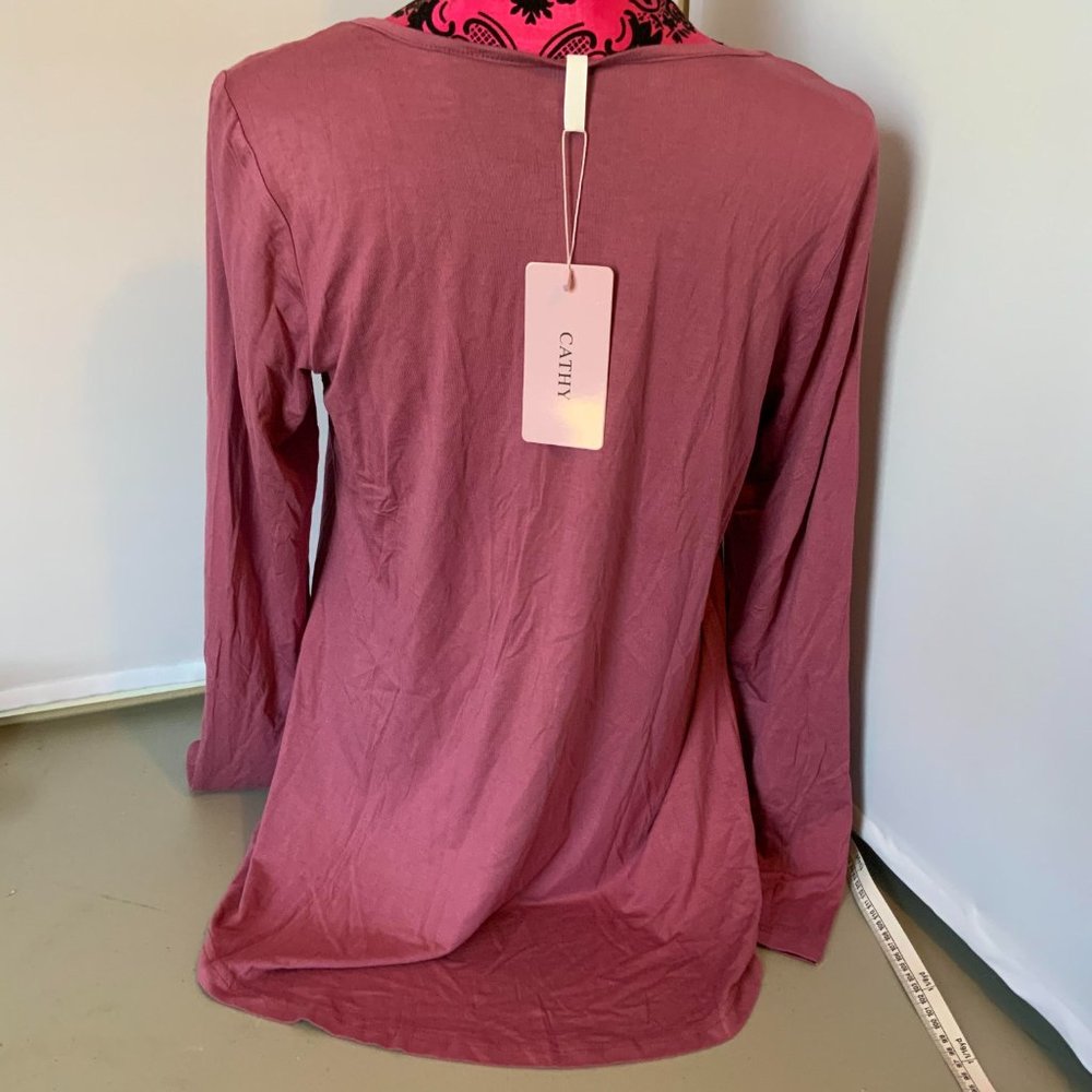 Cathy Rose color  flowy Tunic (L) 1NWT-0014 - Picture 5 of 7